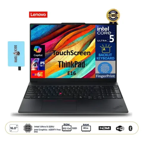 Ordinateur portable Lenovo ThinkPad E16 Gen 2