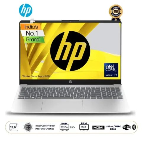 Ordinateur Portable HP 15-FD