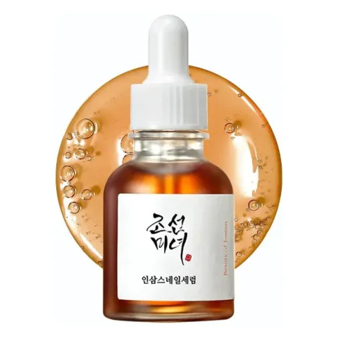 Sérum Revive Beauty of Joseon - Ginseng + Mucine d'Escargot + Niacinamide - Anti-Rides & Cicatrices d'Acné & Teint terne - Soin Coréen Tous types de peau - 30ml