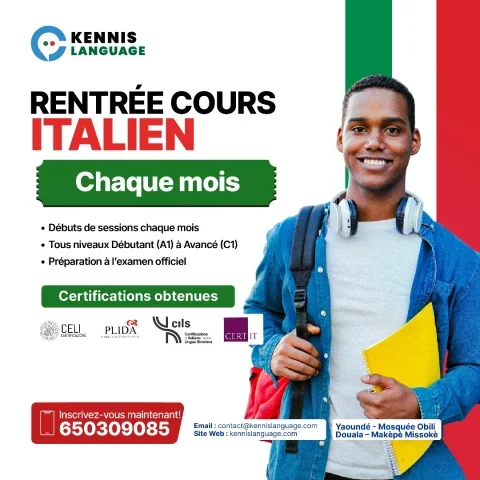 Cours d’italien au Cameroun : où apprendre l’italien à Douala et Yaoundé ?