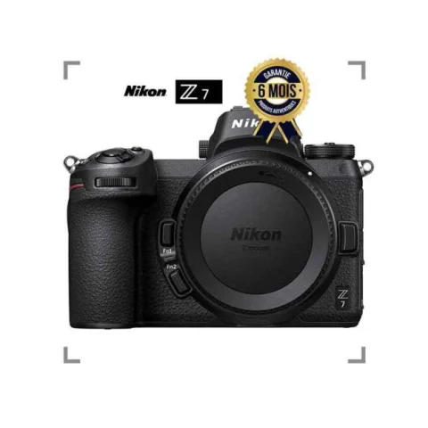 Appareil photo plein format Nikon Z7 45.7 mégapixels 4K (boitier nu) - 06 mois garantie