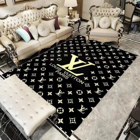 Tapis Leger de Decoration LOUIS VUITTON ( salon, chambre, veranda) 1.20m×1.60