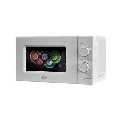 Micro-onde Oscar OSC-M2GW 20l -700w - Blanc - Garantie 06 Mois