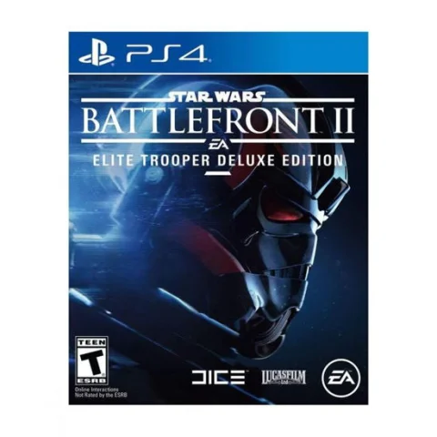 Jeux PlayStation 4 Star Wars Battlefront II- Elite Trooper Deluxe Edition -bleu/ Noir
