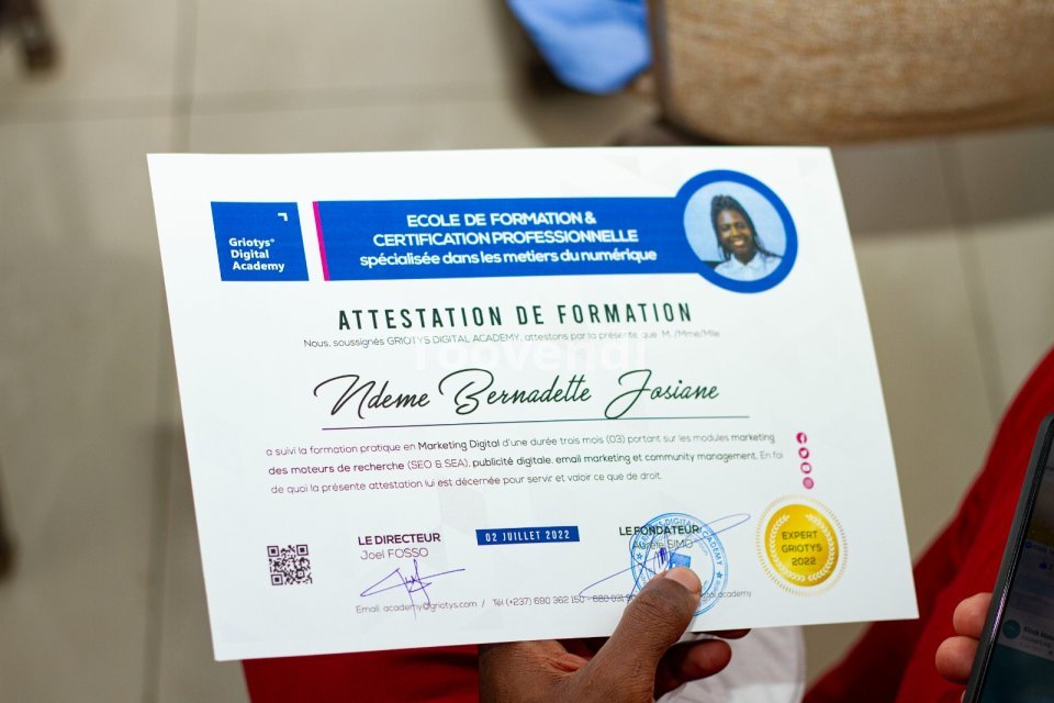 Griotys Academy - Institut de Formation Professionnelle Bilingue Privé