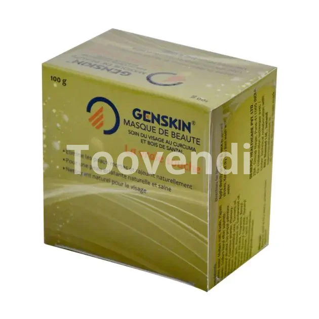 GENSKIN - Masque de Beauté - Curcuma et Bois de Santal