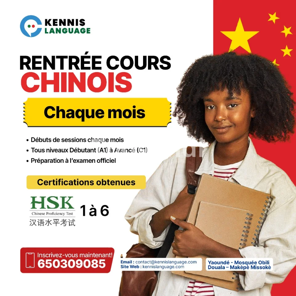 Cours de chinois au Cameroun : où apprendre le mandarin à Douala et Yaoundé ?