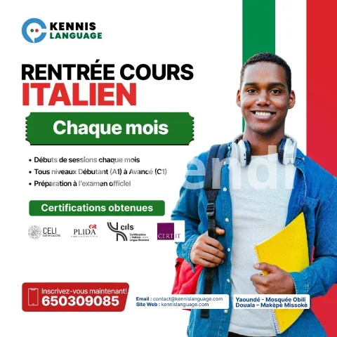 Cours d’italien au Cameroun : où apprendre l’italien à Douala et Yaoundé ?