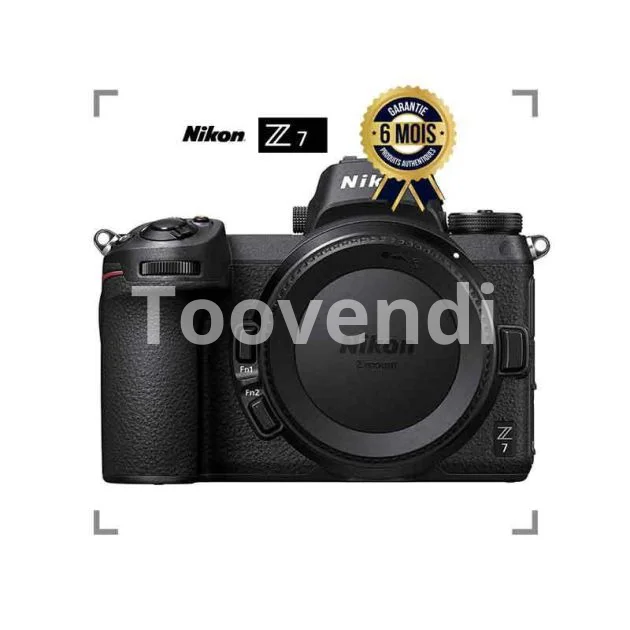 Appareil photo plein format Nikon Z7 45.7 mégapixels 4K (boitier nu) - 06 mois garantie