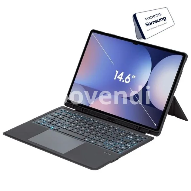 Pochette avec clavier pour Samsung Galaxy Tab S10 Ultra