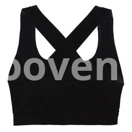 Soutien-gorge de sport à encolure dégagée et dos nageur pour femme