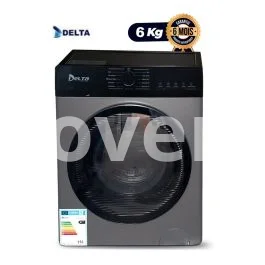 Machine à Laver -Automatique - Delta -DL-WM-1206-G-J - 6kg - Gris - 6 mois