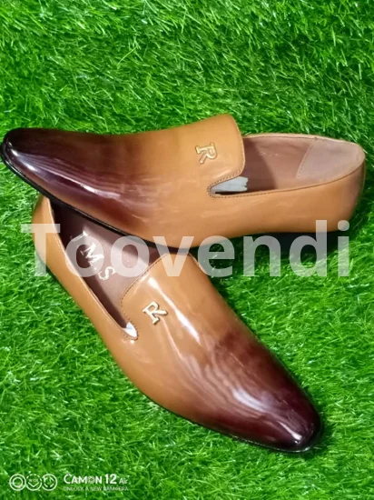 Chaussure homme en cuir - Marron