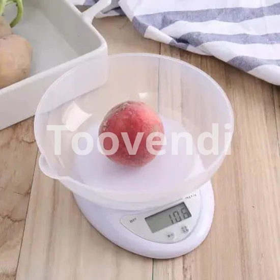 BALANCE CULINAIRE ELECTRONIQUE,5kg - 1g Portable balance numérique LED balance électronique mesure alimentaire poids