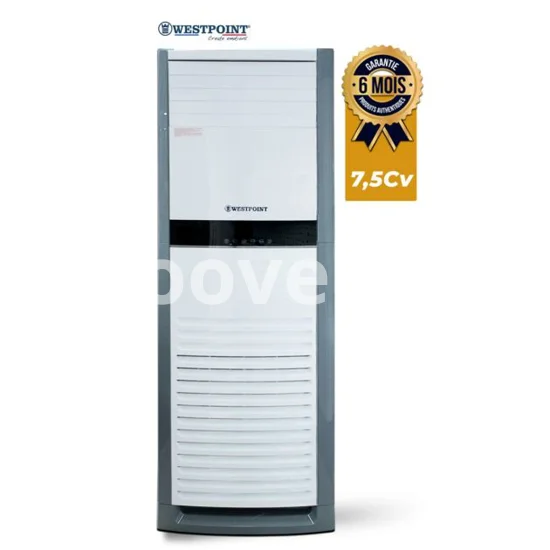 Climatiseur armoire Westpoint WAIT-6021.LHTH2 – 60 000 BTU (~7,5 CV) – technologie Inverter – gaz R410A – Couverture 100-130 m² – Garantie 6 mois