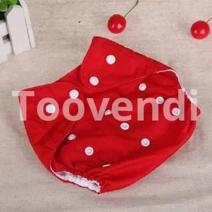 couche Lavable Et Réutilisable TE1 + insert microfibre - Rouge