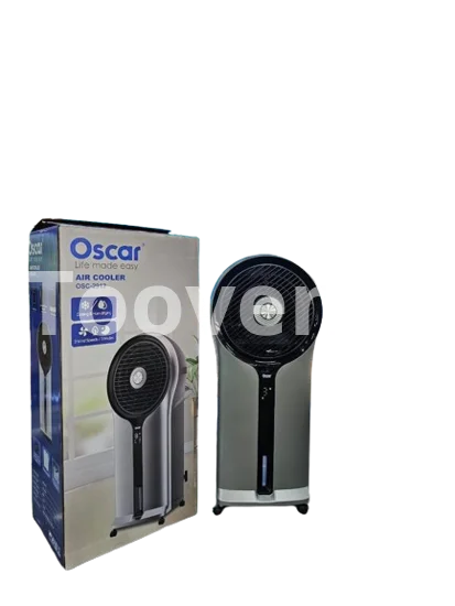 Ventilateur à eau amovible - Refroidisseur d'air - OSCAR- OSC-2912 - 5,5 litres - Gris/Noir - Garantie 3 mois